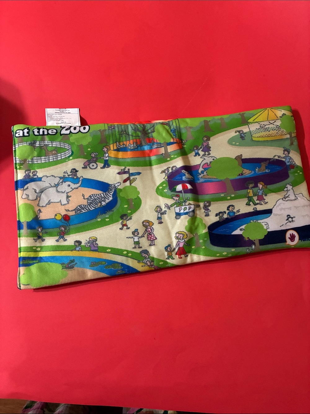 Fun & Function - WEIGHTED SENSORY LAP PAD/BLANKET (At the Zoo) - 5 pounds